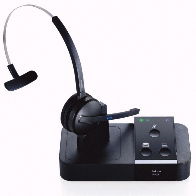 Jabra PRO 9450 Mono Wireless Headset, on Great working and Cosmetic Condition.