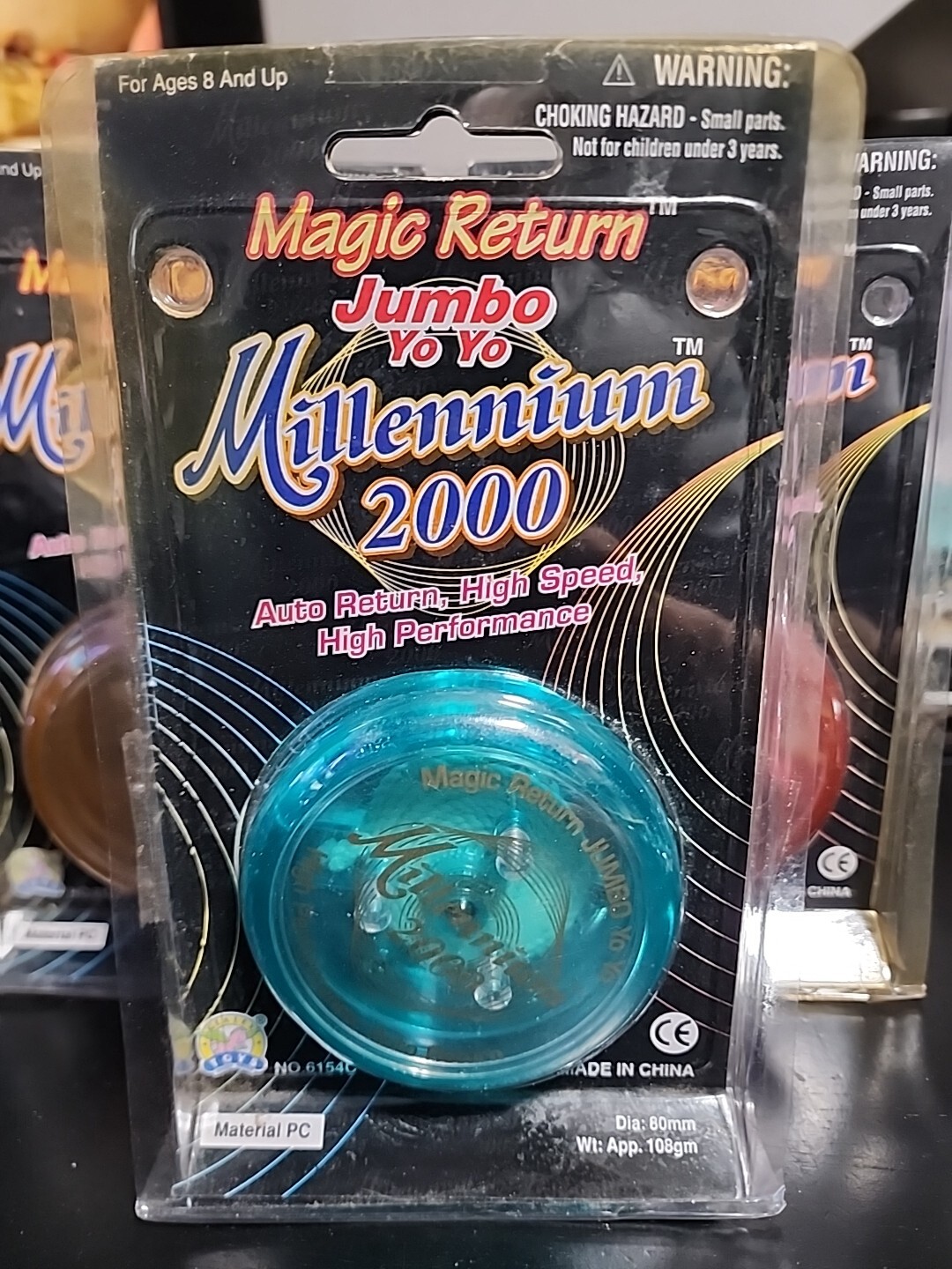 Magic Return Jumbo Yo-Yo Millennium 2000 Green NIB