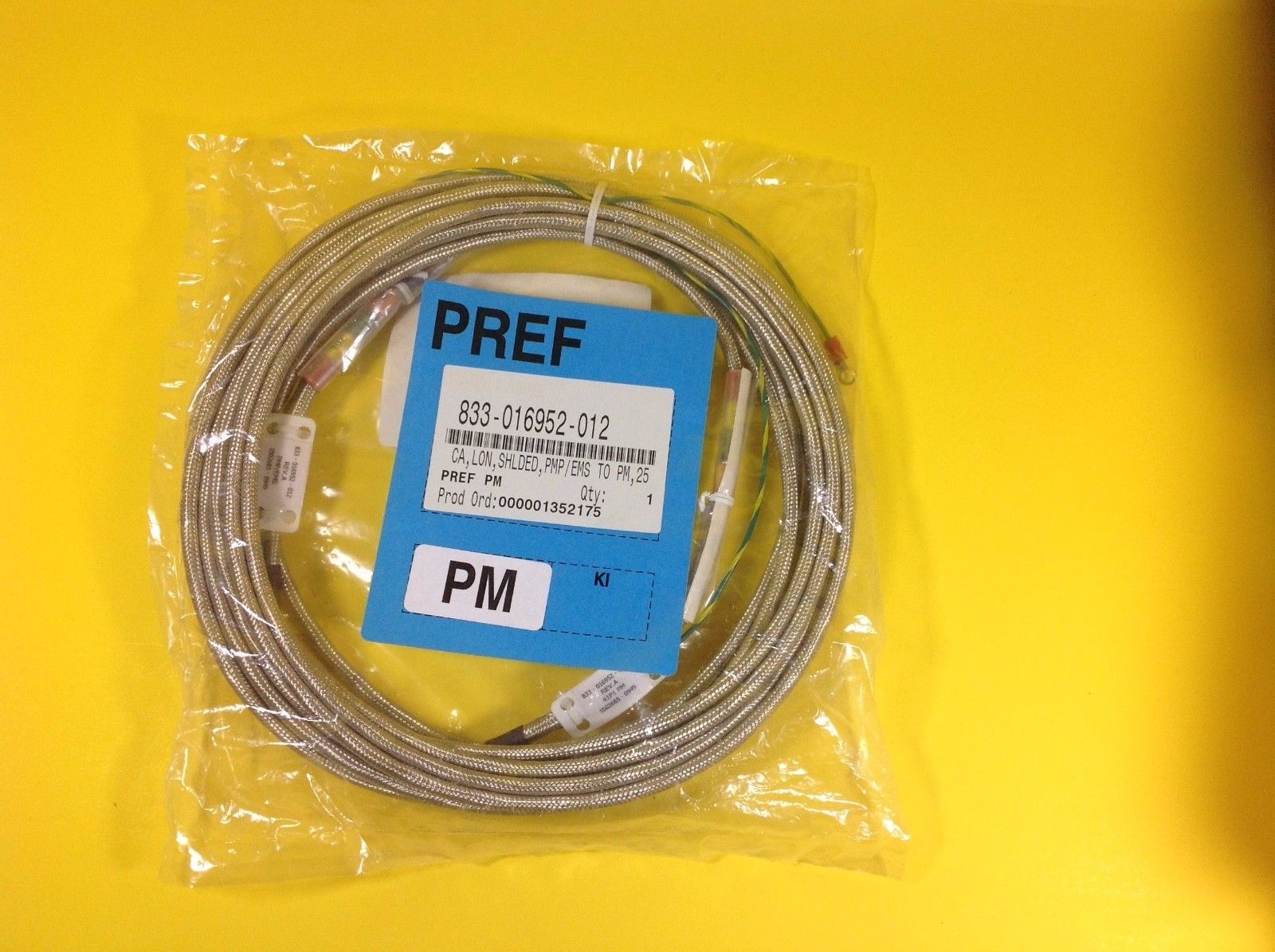 New LAM Shielded Cable 833-016952-012 REV. A