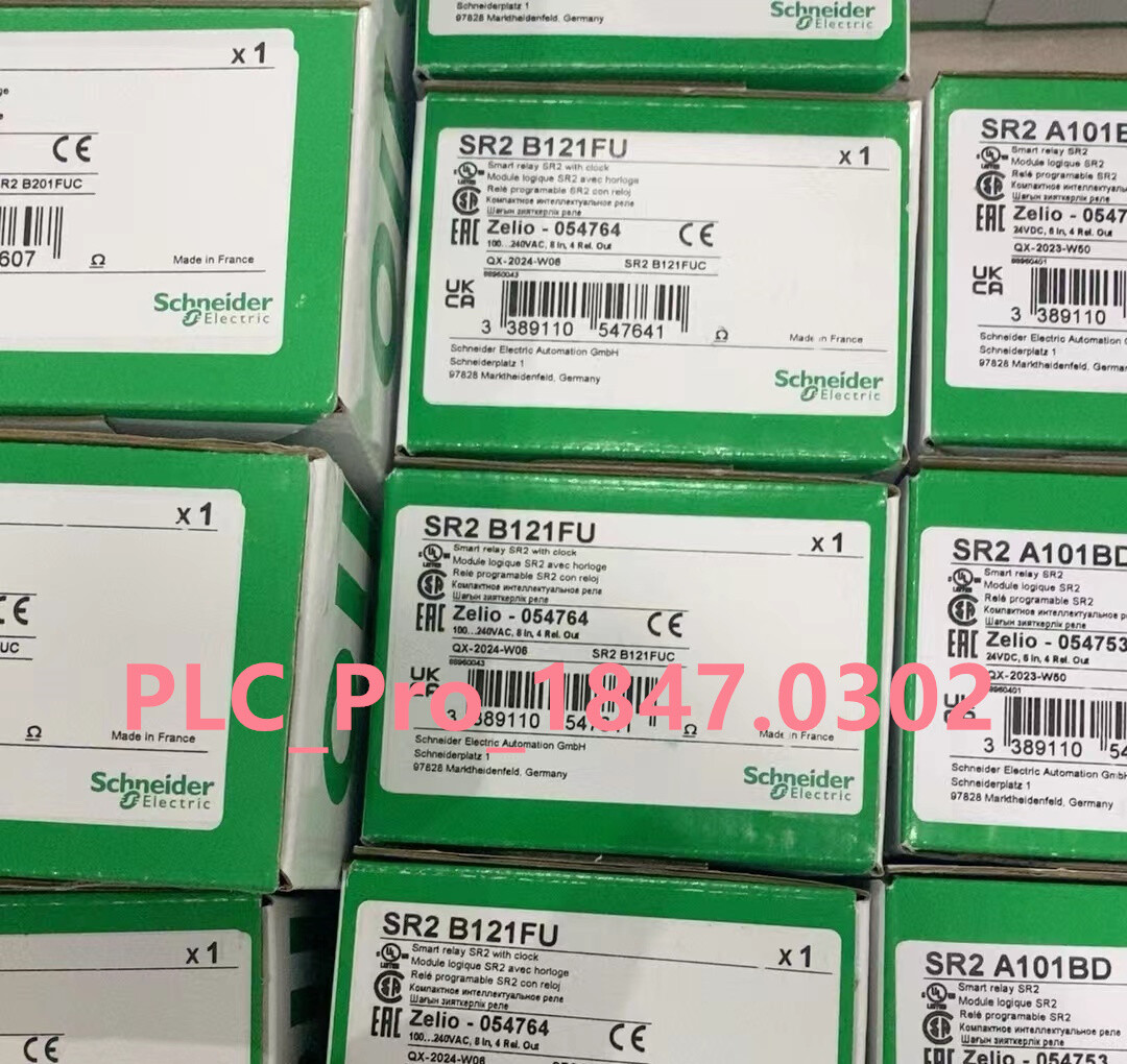 SR2B121FU 1PCS Brand New Schneider SR2B121FU Logic Relay  Fast delivery