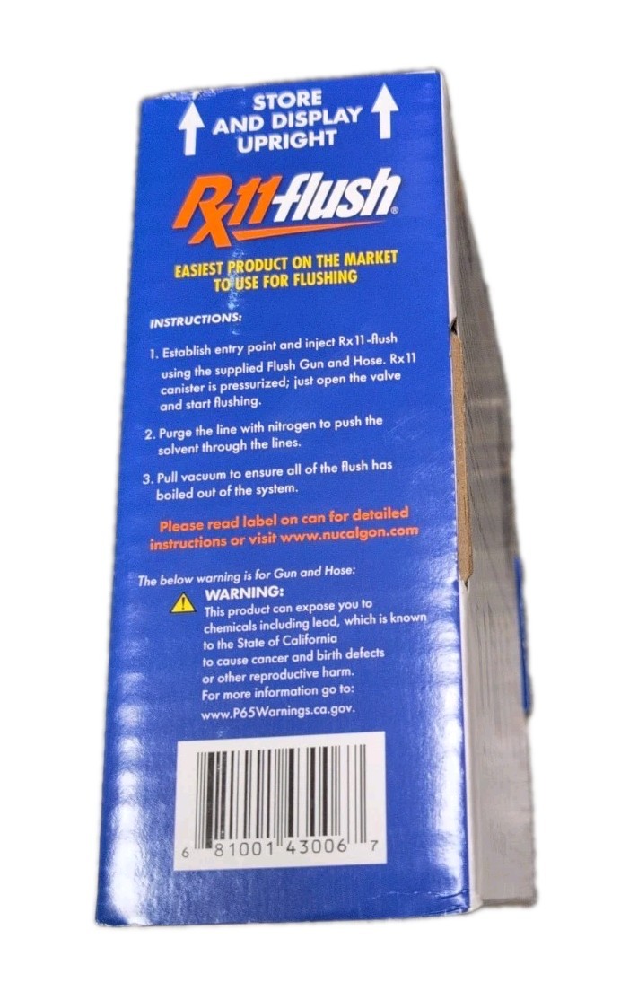 Nu-Calgon 4300-08 RX-11 Flush Starter Kit