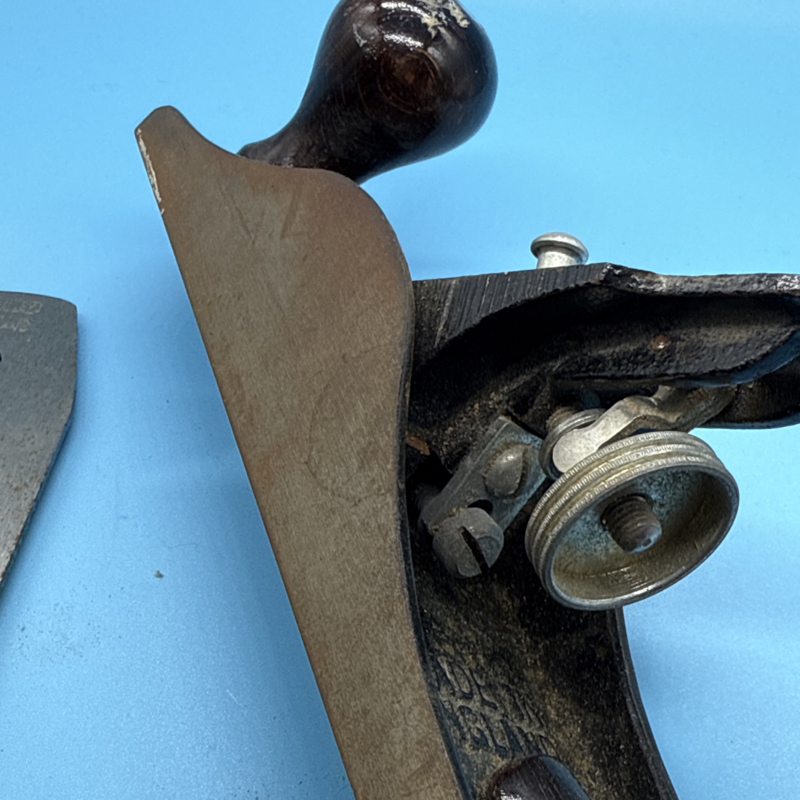 Stanley Bailey No. 4 Smooth Bottom Wood Plane with Original Box