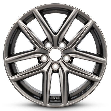 New Wheel For 2014-2020 Lexus IS300 Front 18 Inch Hyper Silver Alloy Rim