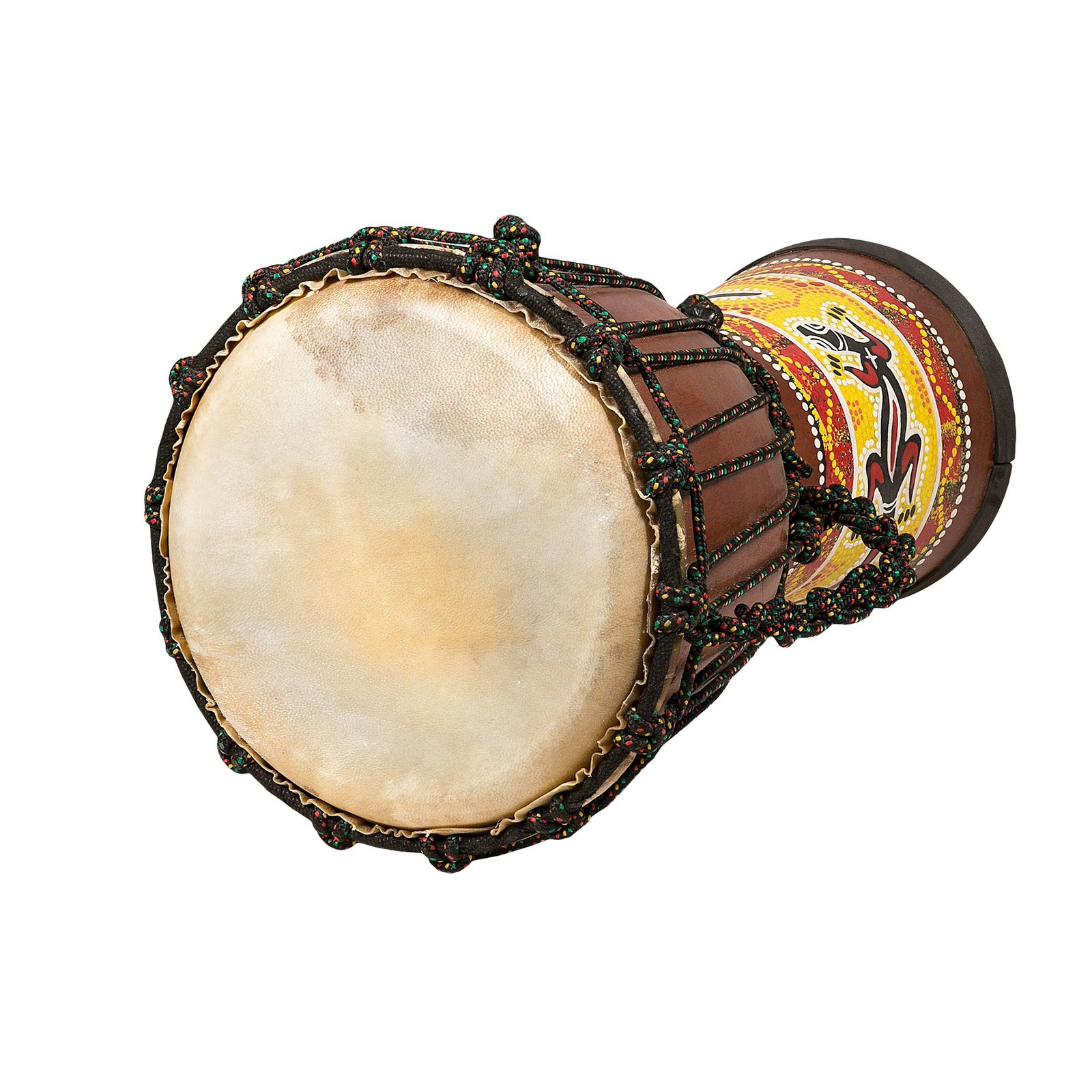 TERRE Djembé Aborigine Dot-Paint 40 cm
