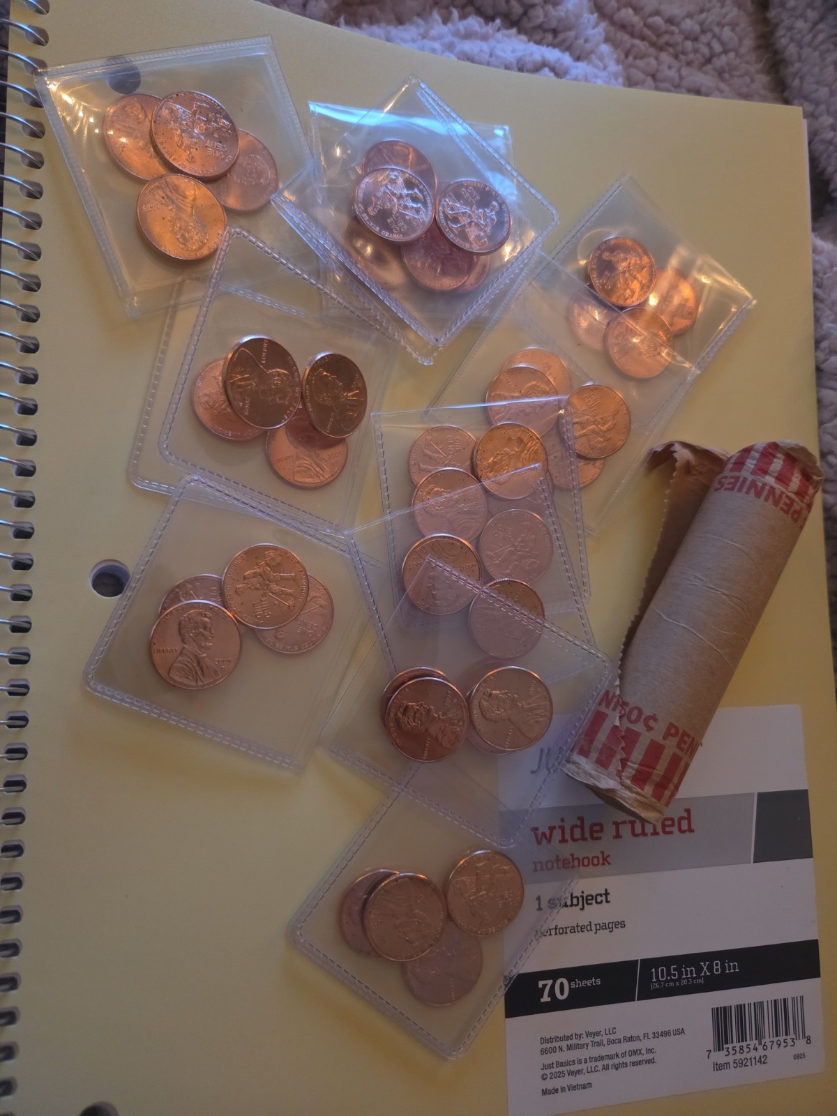 2009 D Formative Years Lincoln Cent Fresh From Bank Roll To Flips