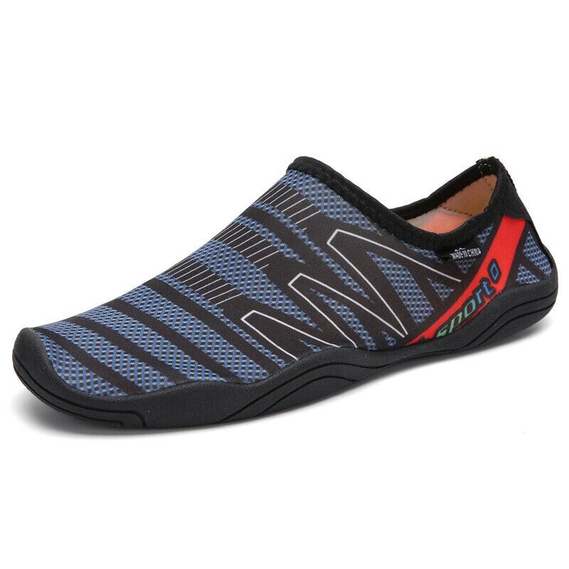 Mens Water Shoes Barefoot Skin Socks Quick-Dry Aqua Beach Swim Sports Vacation