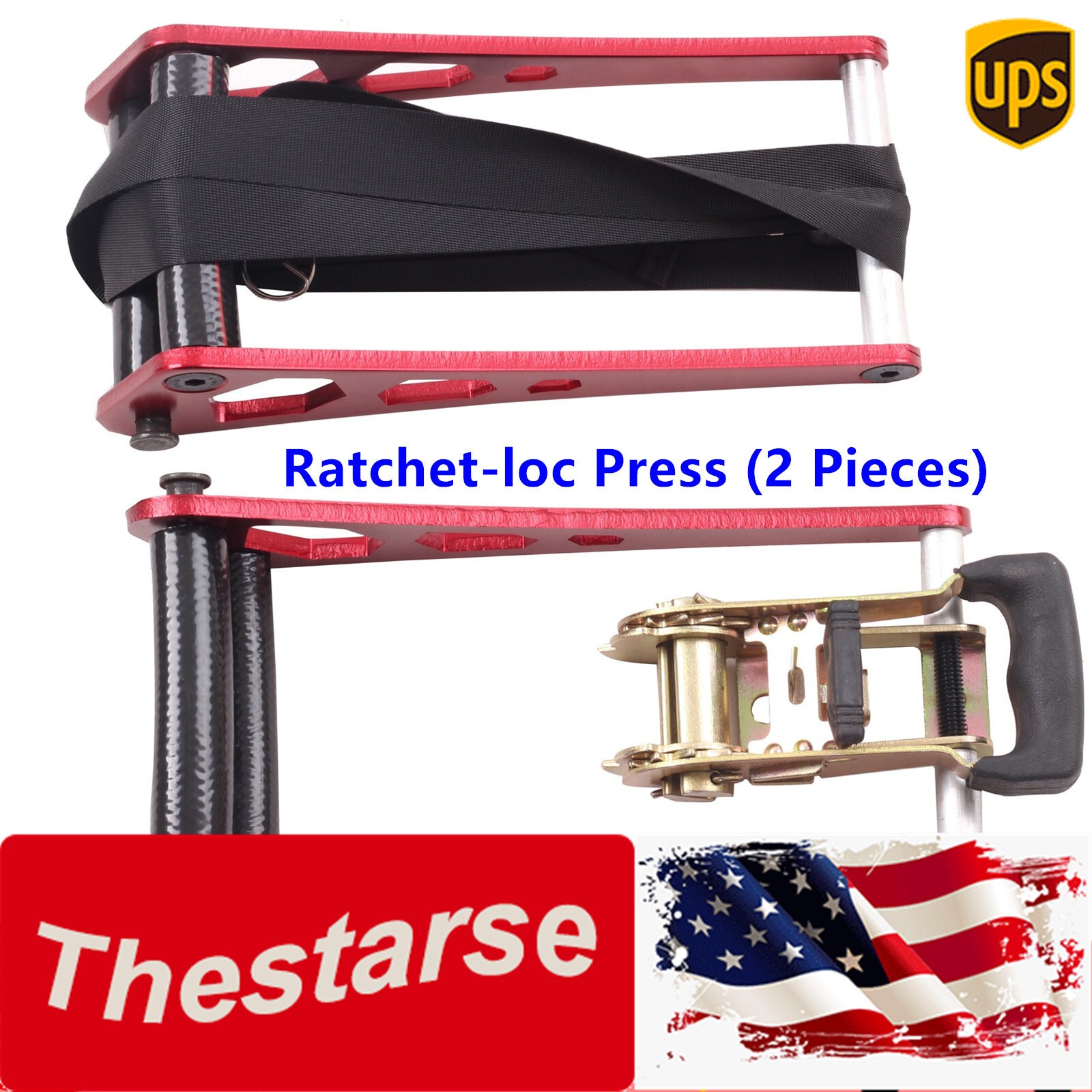 Portable Bow Press Aluminum Alloy Ratchet-Loc Press Compound Bow Universal