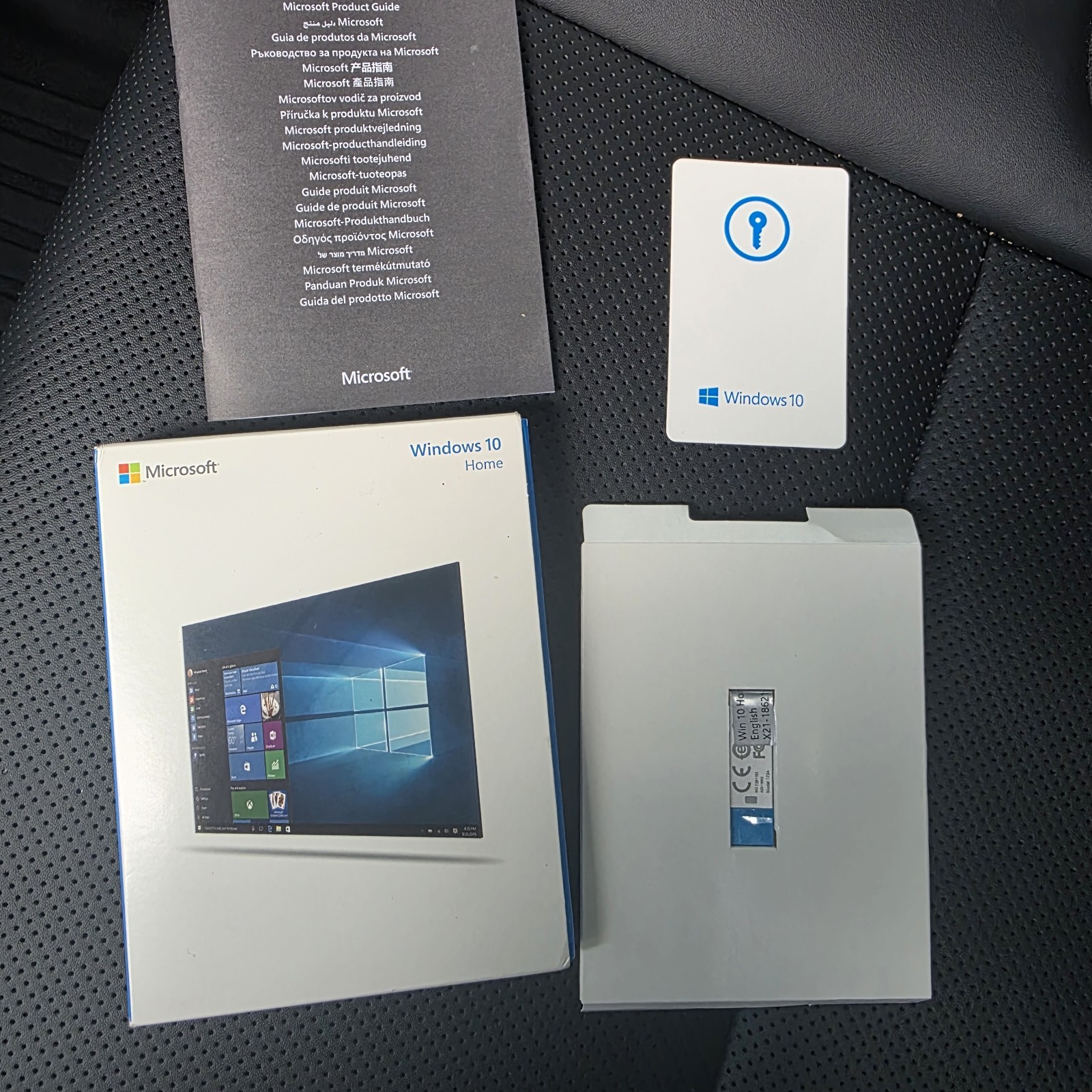 Windows 10 Home Retail ENGLISH USB Stick And License 32 Bit 64 Bit