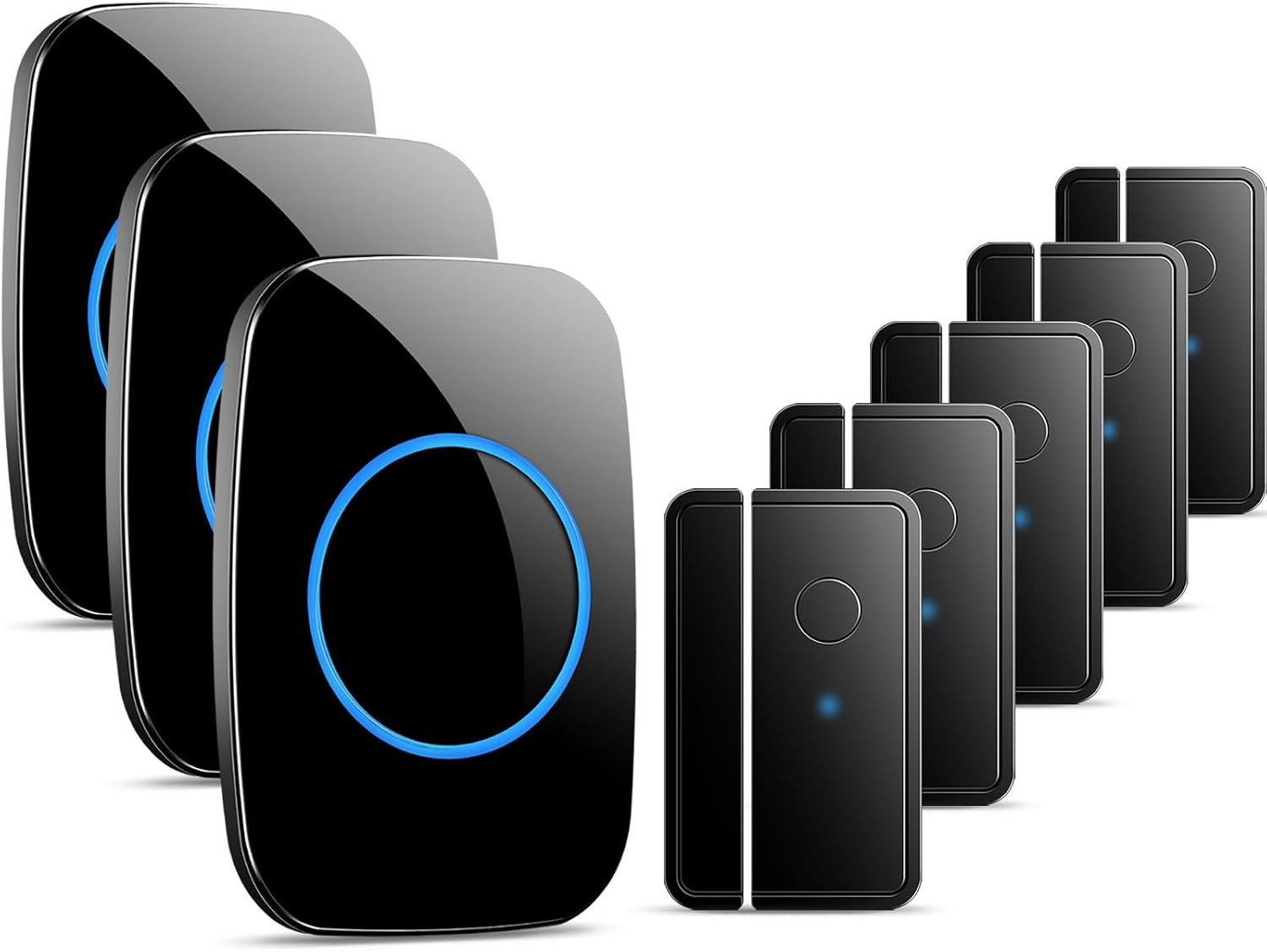 Door Chime When Door Opens, Fullhouse Door Sensor Wireless Entry Alarm