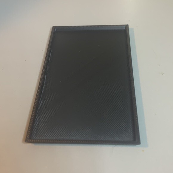Pack of 2 60mm x 100mm Rectangle Solid Top Warhammer Wargames Bases