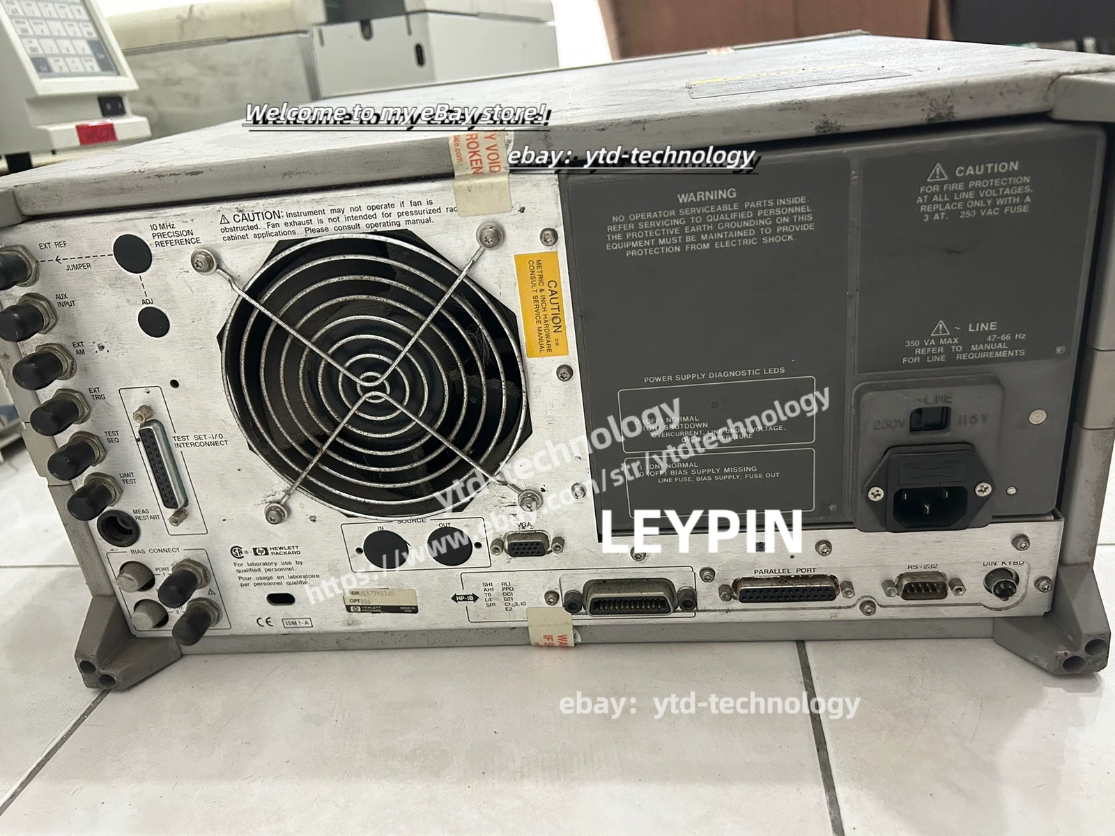 Agilent 8753E Network Analyzer 3Ghz opt:275#ytd