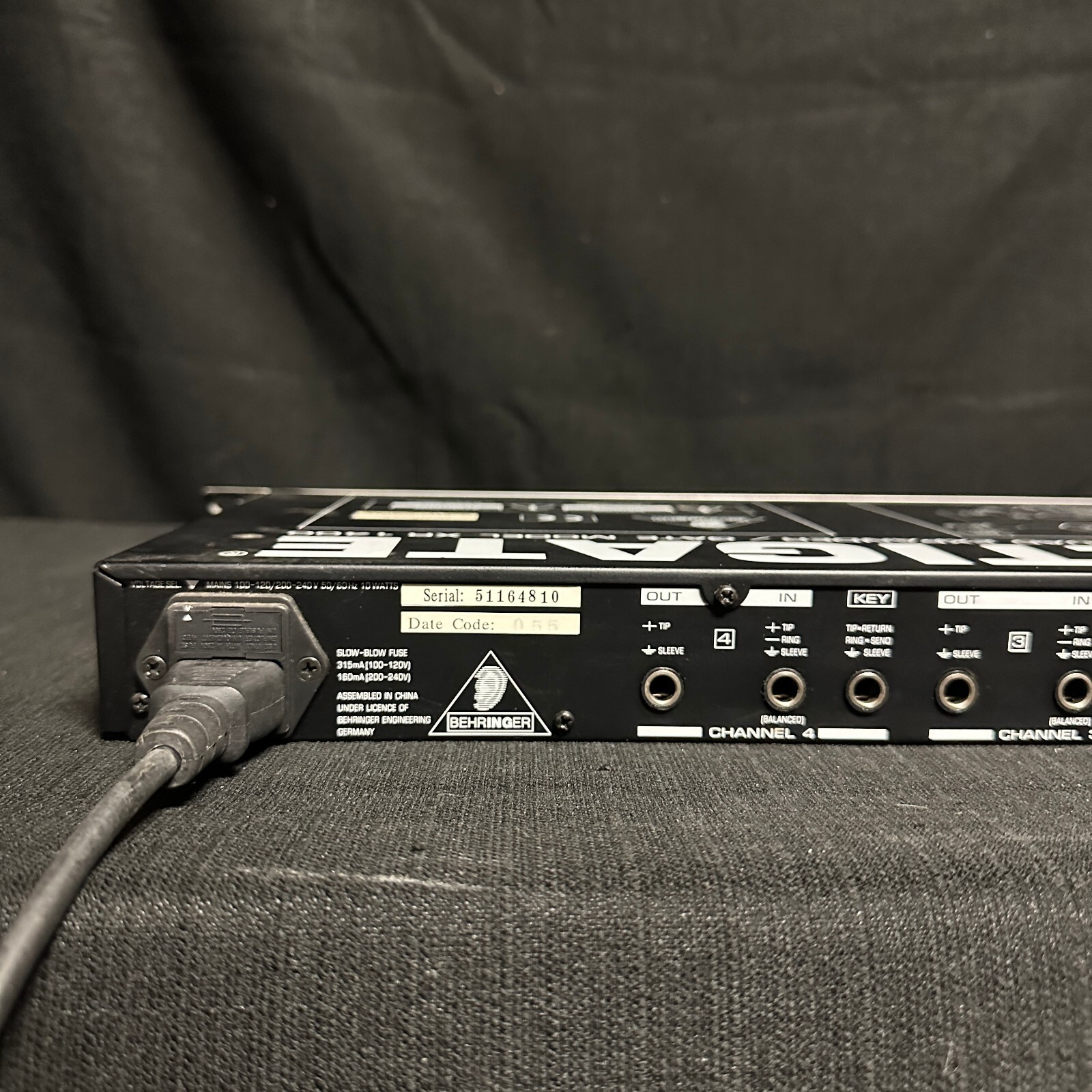 Behringer Multigate XR 1400 Quad Expander / Gate