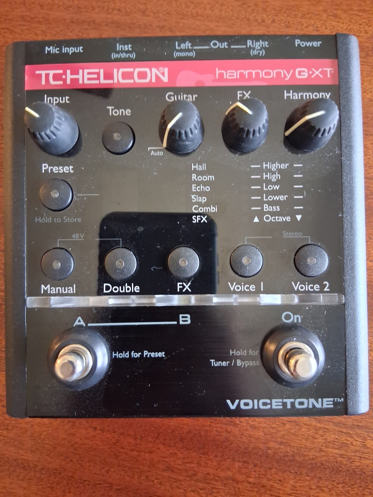 TC Helicon VoiceTone Harmony G-XT GXT