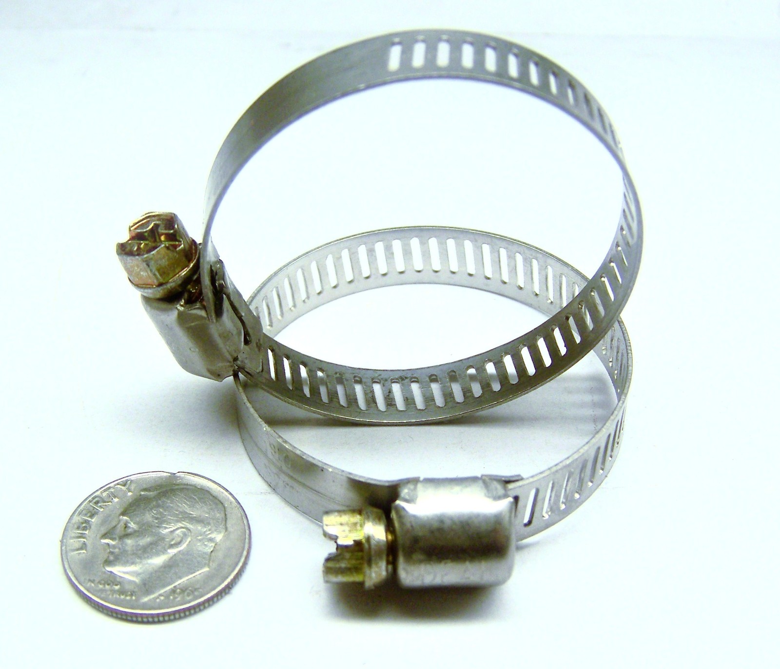 2  M998 M1114 HMMWV M915 16HHS GS-16-SS 62P16 NEW SS HOSE CLAMP 5/8" TO 1-1/2"ID