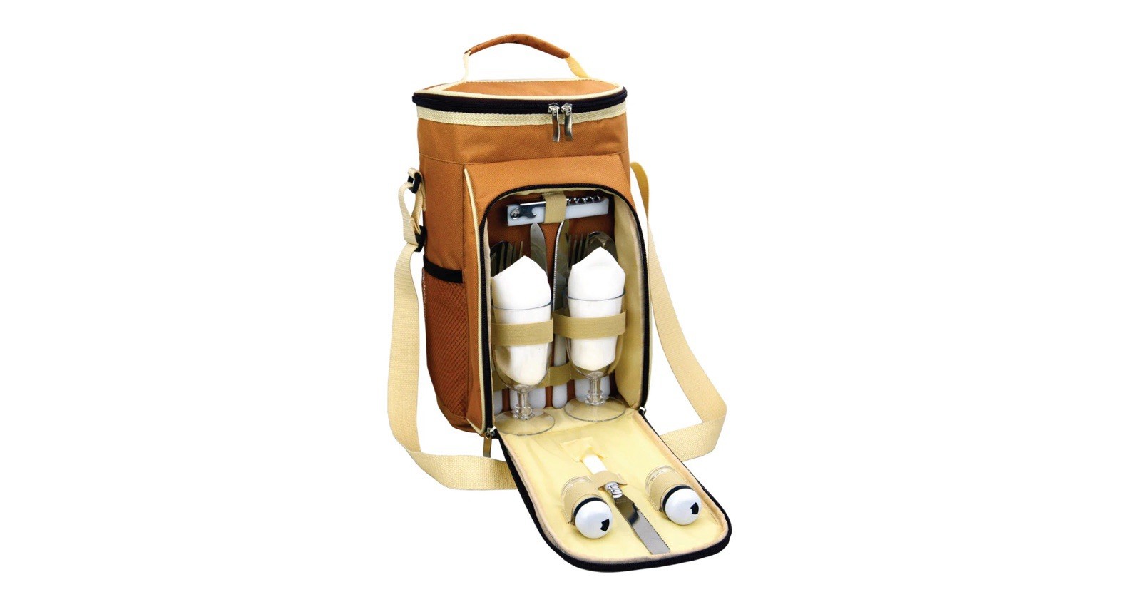 Cedar Trail Picnic Backpack for Two Romantic Wine/Cheese Brand New NWT T7