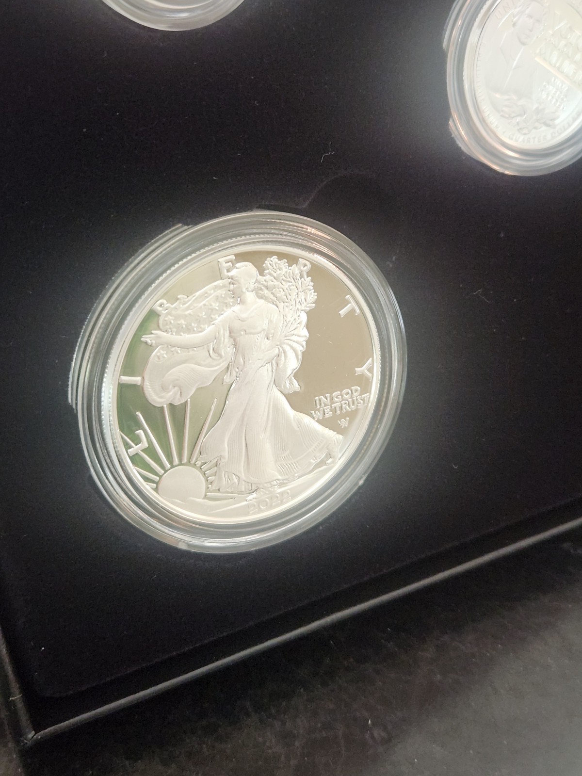 PRISTINE ORIGINAL 2022 PROOF SILVER EAGLE LIMITED EDITION PROOF SET OGP
