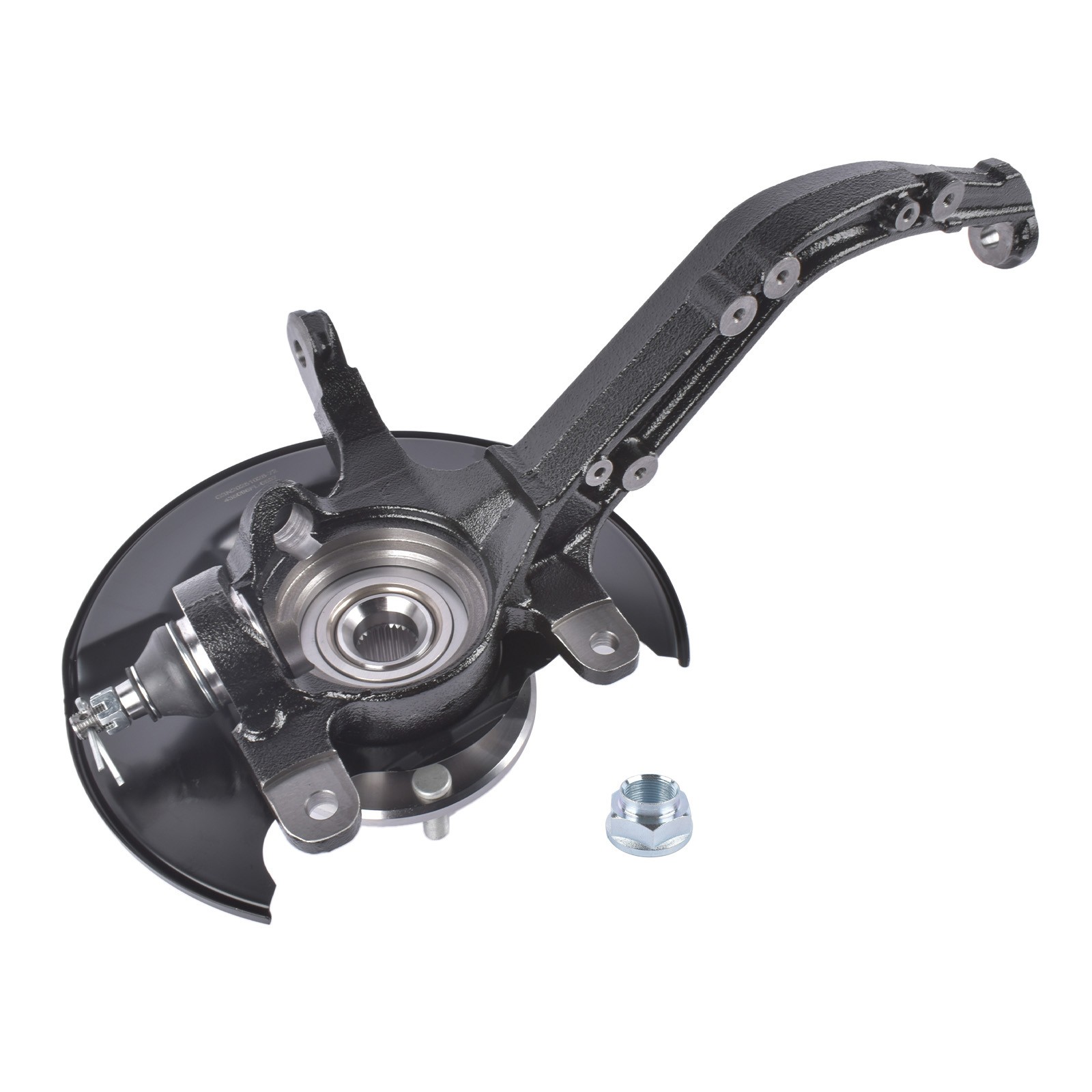 Front Left Steering Knuckle Assembly for Honda Accord 1998-02 L4 2.3L 4-Stud Hub