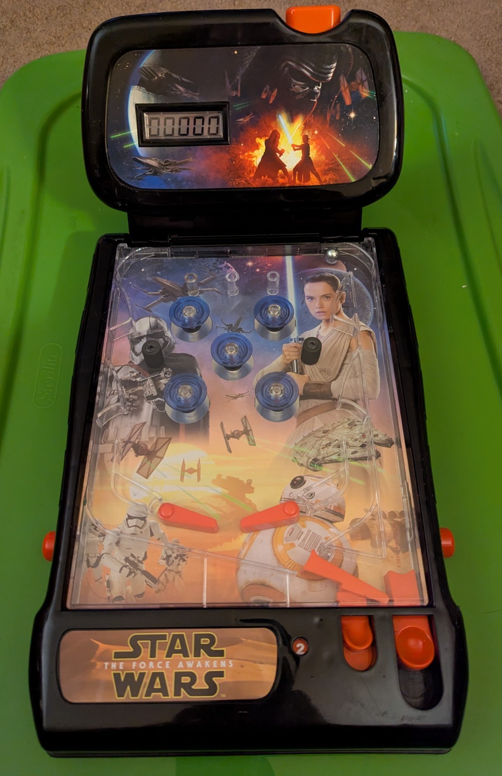 Star Wars Collectors!! Star Wars Revenge of the Sith tabletop pinball machine
