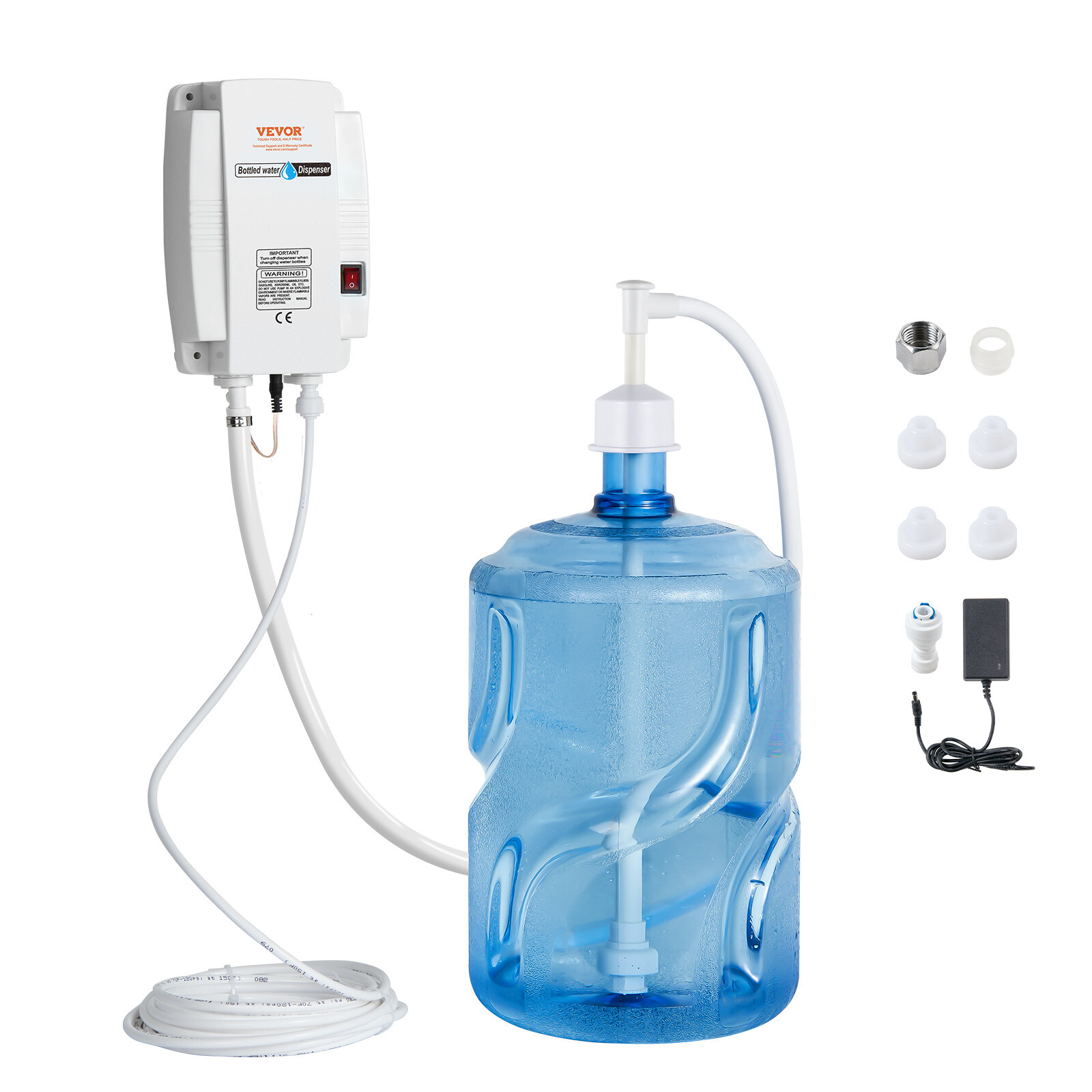 VEVOR AC Bottled Water Dispensing Pump System Replace Bunn Flojet 40PSI