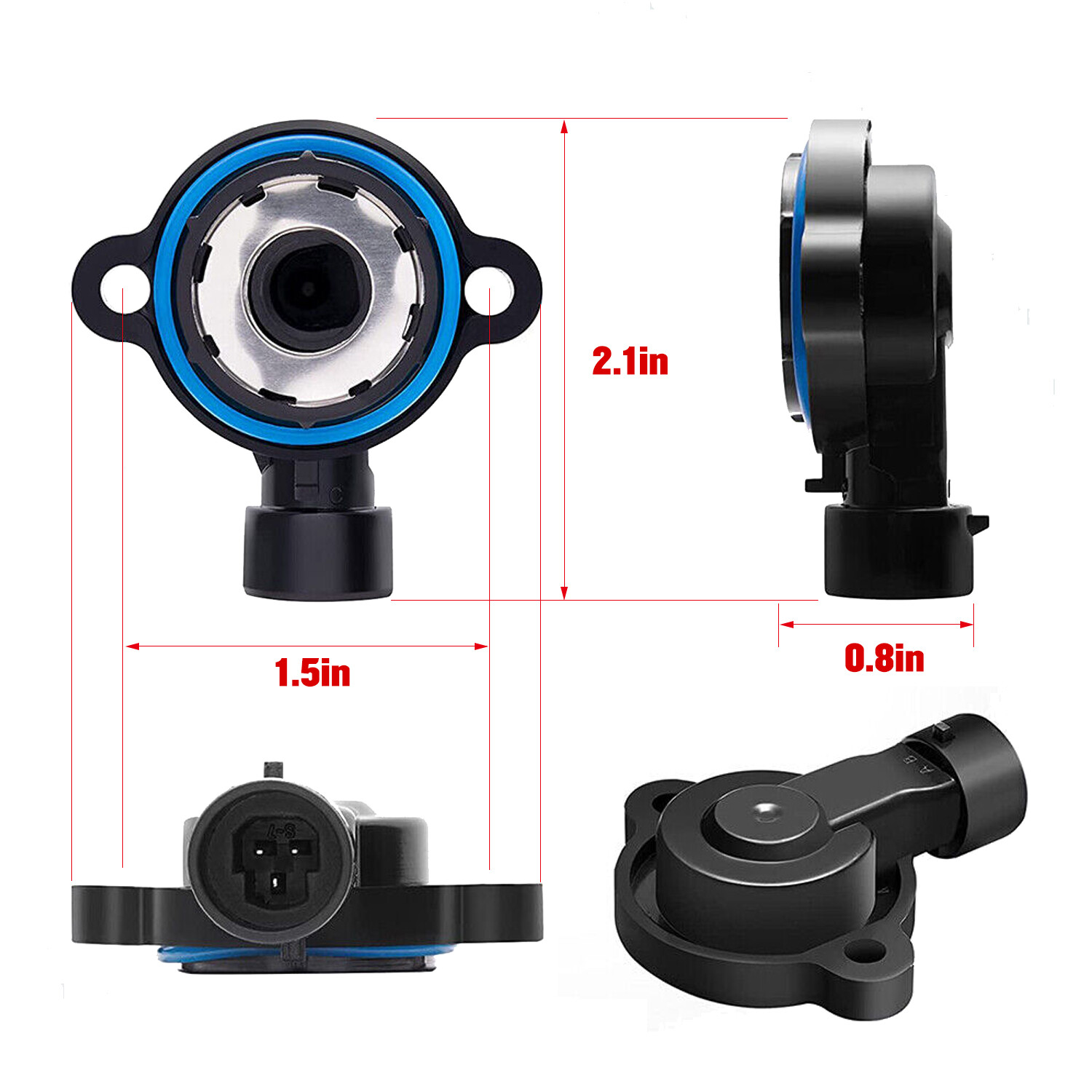 For LS Chevy GM Throttle Position Sensor and Idle Air Control Valve Set New