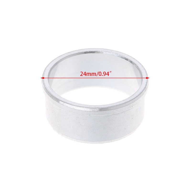 Bottom Bracket Adapter 24mm to 22mm Adjustable Shaft Conversion Sleeve