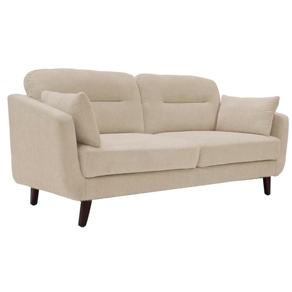 Elle Decor Chloe Loveseat in Beige