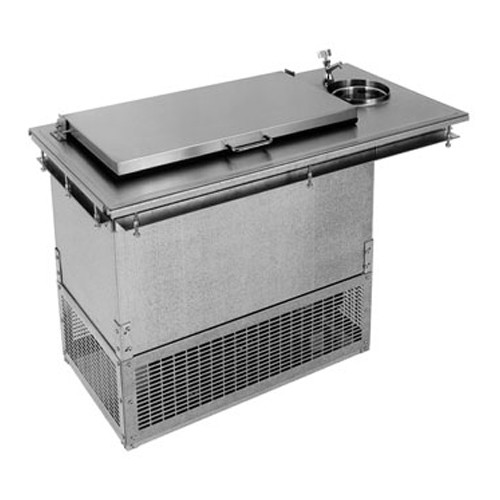 Glastender DIFR36DW 2Section Dropin Ice Cream Freezer w/Dipperwell