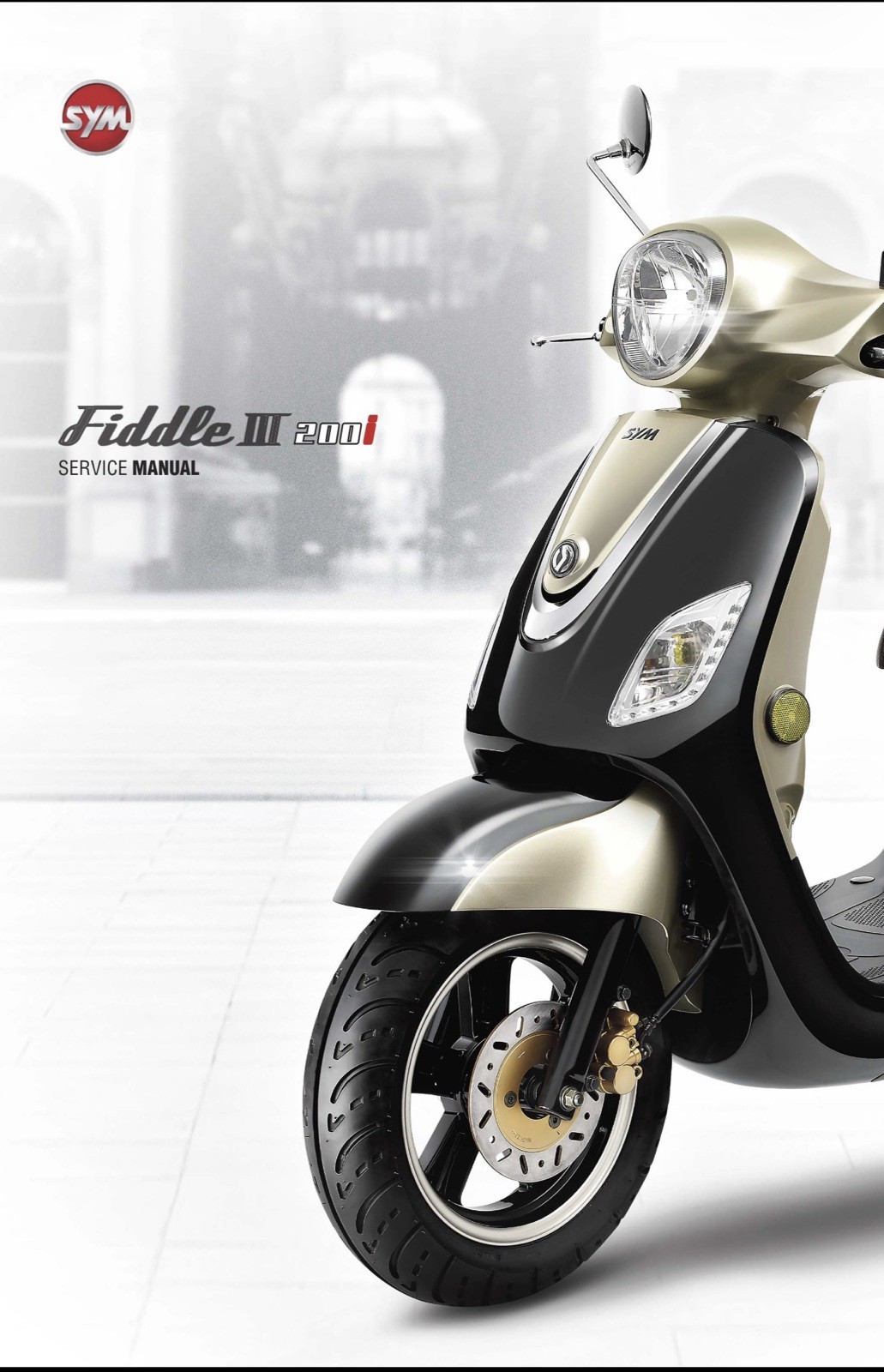 Sym Fiddle iii 200i Service Shop Manual PDF