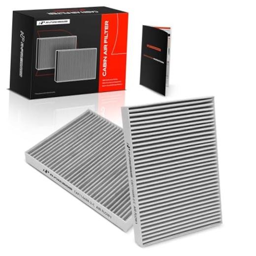 2-PC Cabin Air Filter with Activated Carbon Compatible with Chrysler 300 &