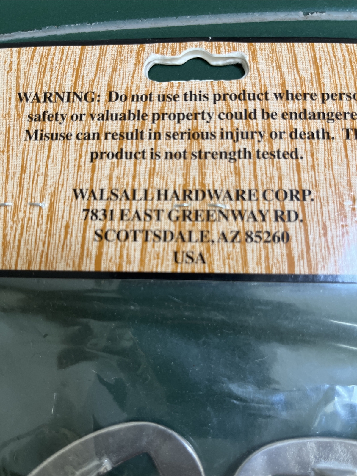 Walsall quality hardware 1/2” BKL #10