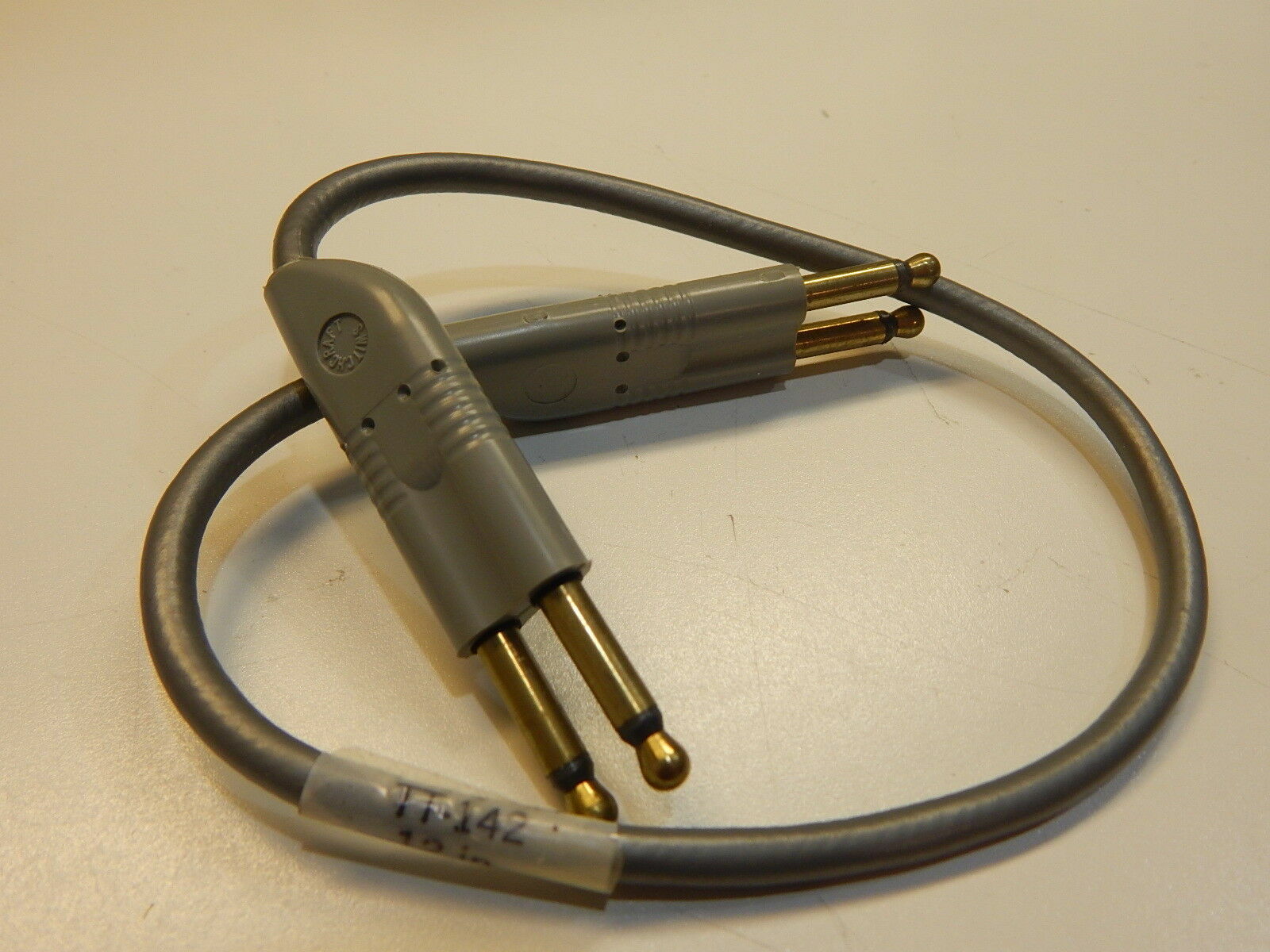 SWITCHCRAFT TT-142 MINIATURE TT MOLDED PATCH CORD 0.305m 2 POSITION