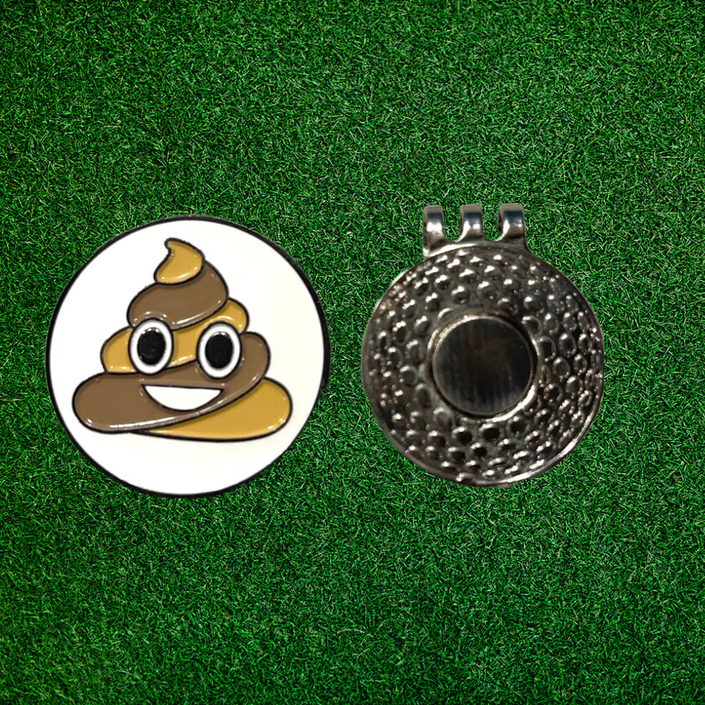 Magnetic Golf Ball Marker Funny Hat clip
