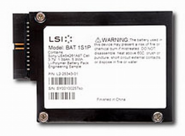 LSI BAT1S1P / LSIiBBU08 Battery Backup Unit for 9260/9261/9280 Cards iBBU08 BBU