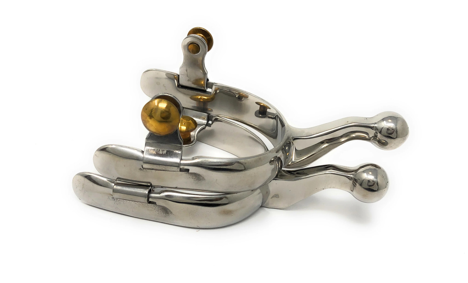 AJ Tack Stainless Steel Ball End Spur