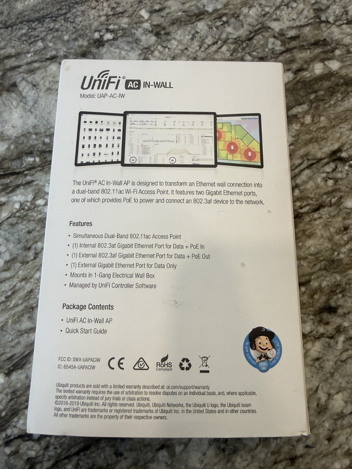 UniFi AC In-Wall AP