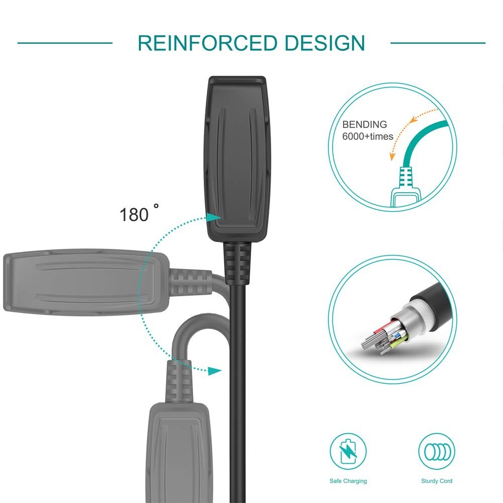 Compatible for Garmin Watch Charger Cable