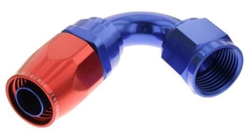 Redhorse Performance 1120-06-1 -6an 120 Degree Hose End Red/Blue