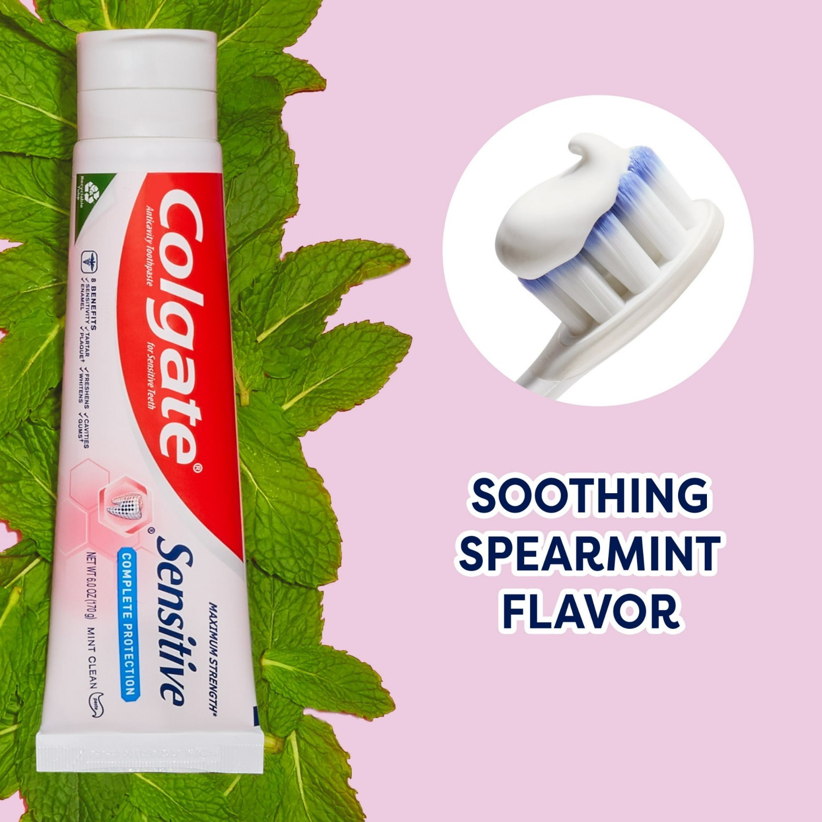 Colgate Sensitive Complete Protection Toothpaste Mint 6 oz 3 Pack