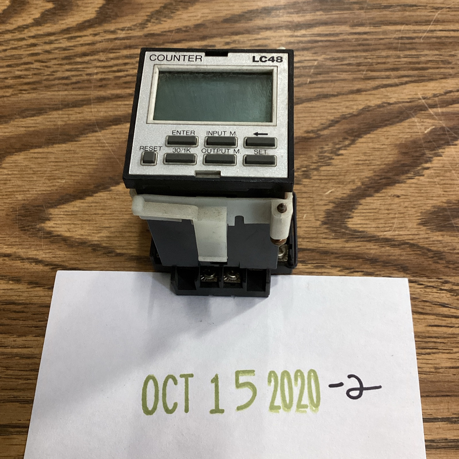 MATSUSHITA LC48P-6B 24-240V PRESET ELECTRONIC COUNTER 11PIN 24-240ACV/DC Used