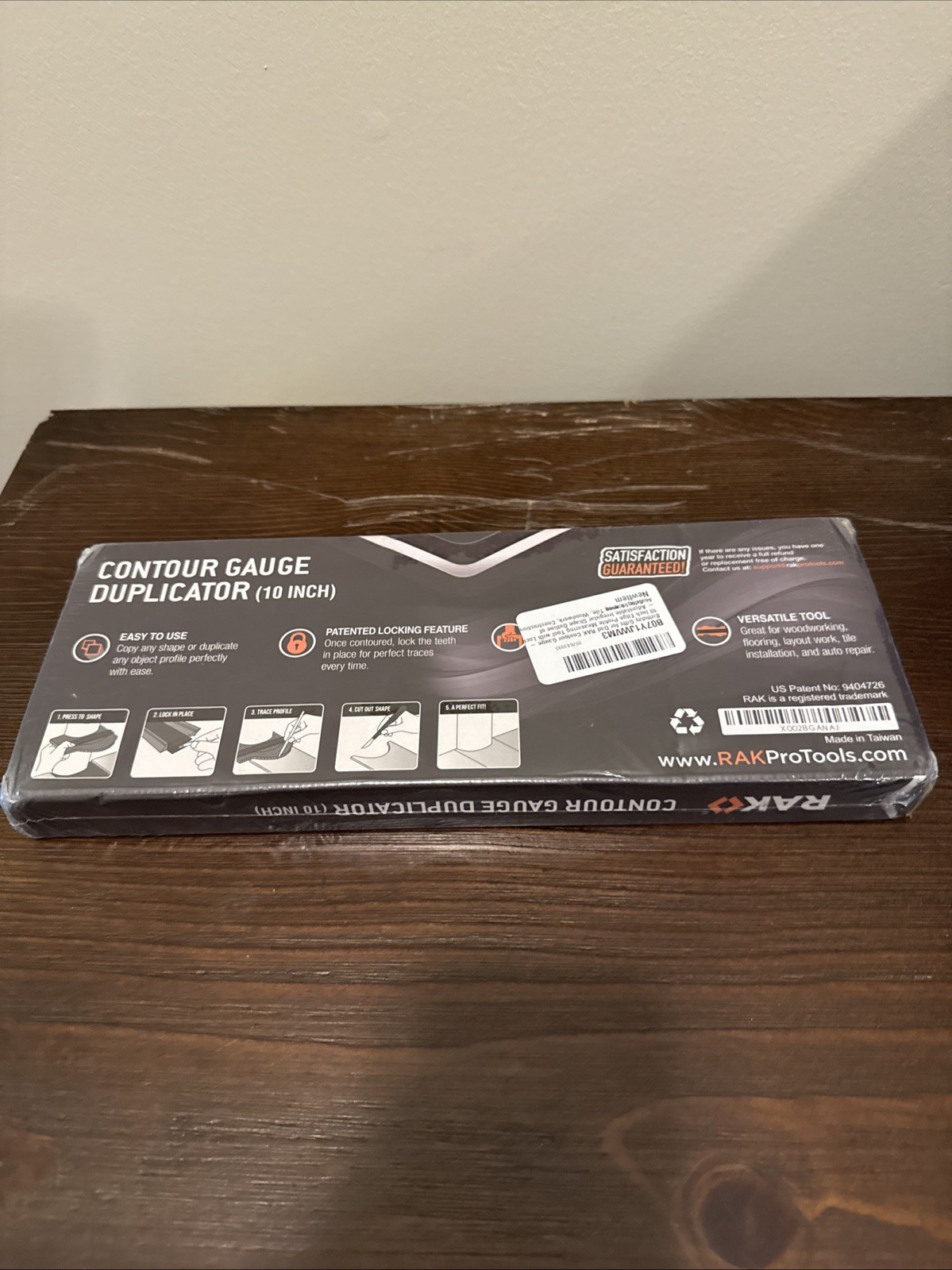 RAK Contour Gauge Shape Duplicator 10" Inch Lock Template Tool