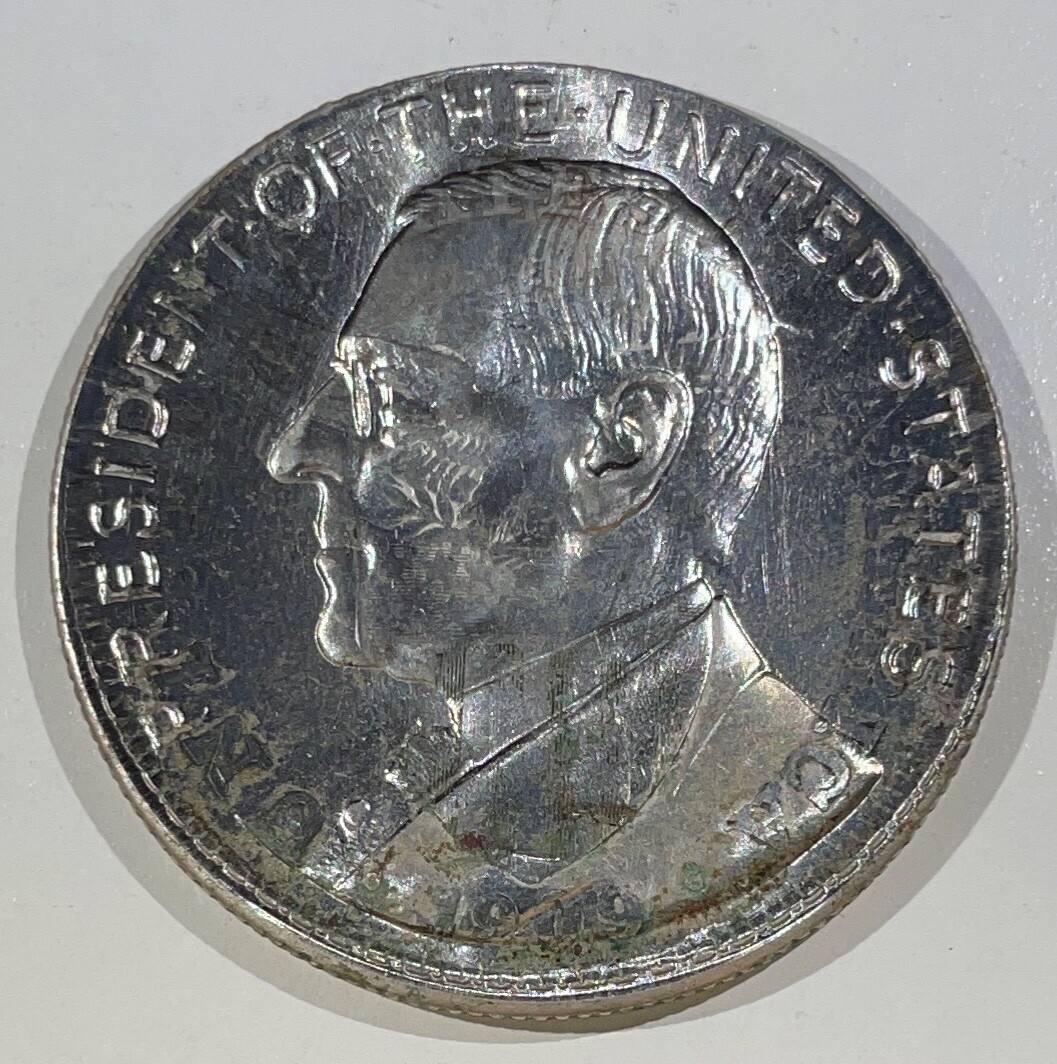 2020 Wilson Medal Overstrike 1909S Peso D Carr 100 Yr Anniversary Manila Mint /1