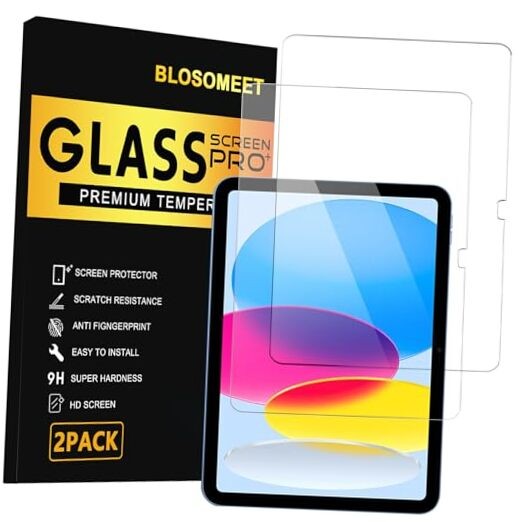 2 Pack Screen Protector for iPad 11th A16 for iPad 11th/10th A16 2025/2022