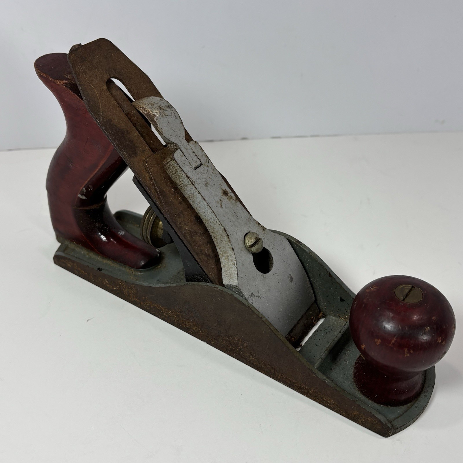 Vintage Stanley Defiance 8" Long Wood Plane Smooth Bottom Made In USA