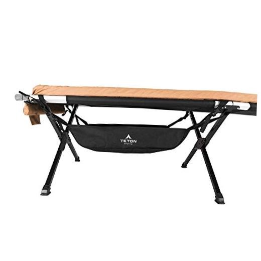 Teton Cot Organizer Great Camping and Hunting Gear; Perfect Under Cot Storage