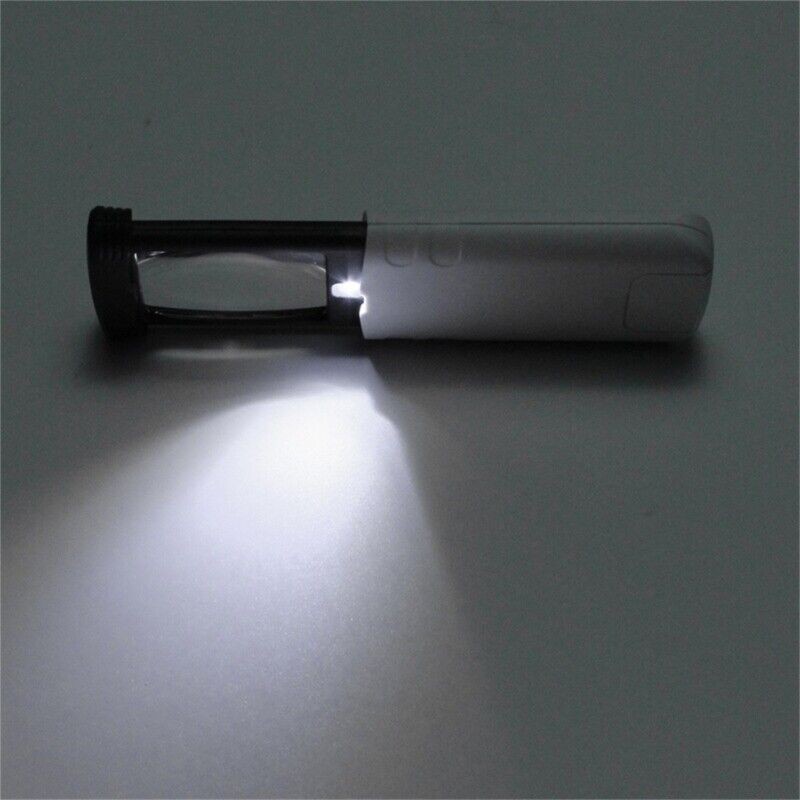 Compact Folding Magnifying Glass with LED Light Excellent for Hobbies & Crafts