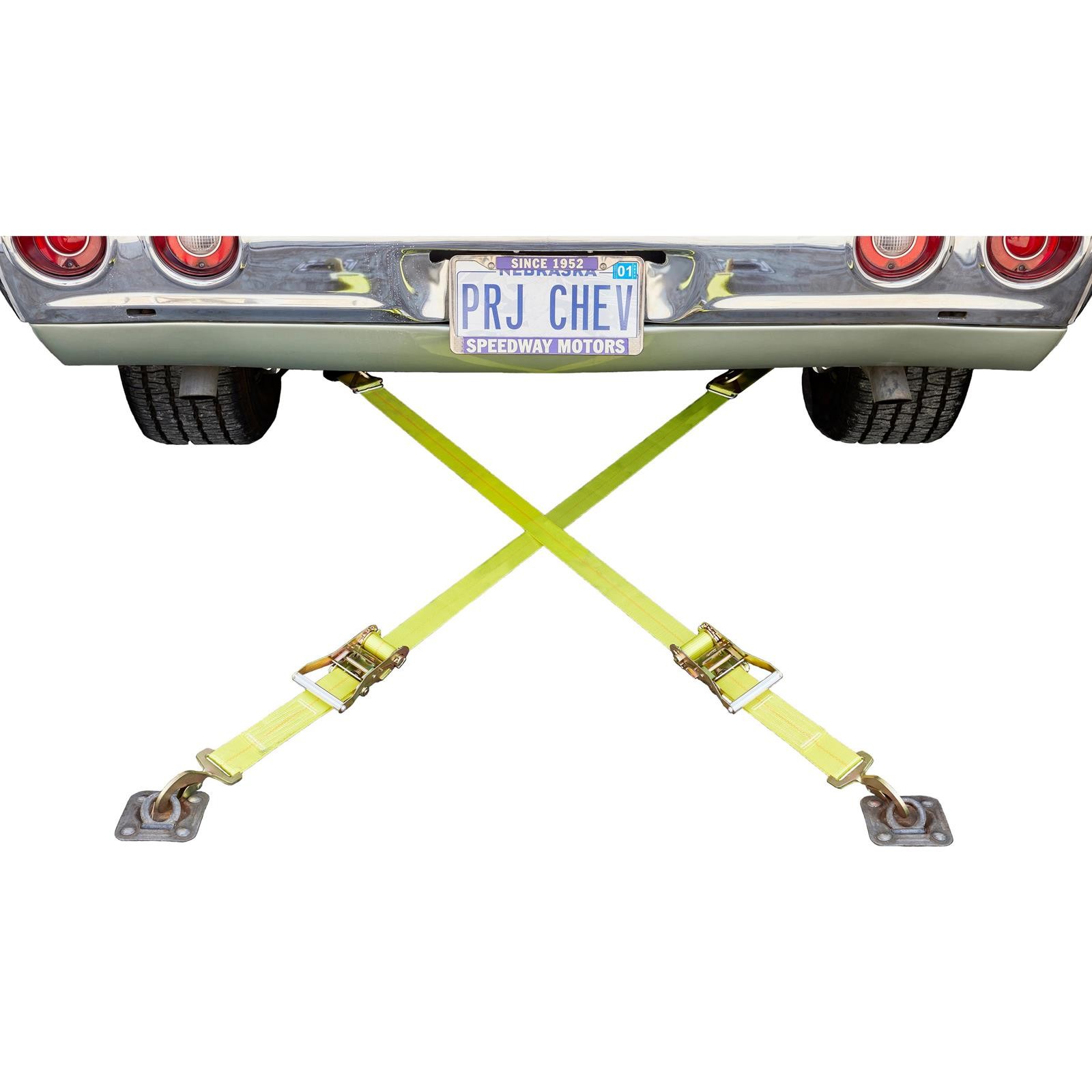 Four-Point Tie Down Kit, 5,000 lb. Rating