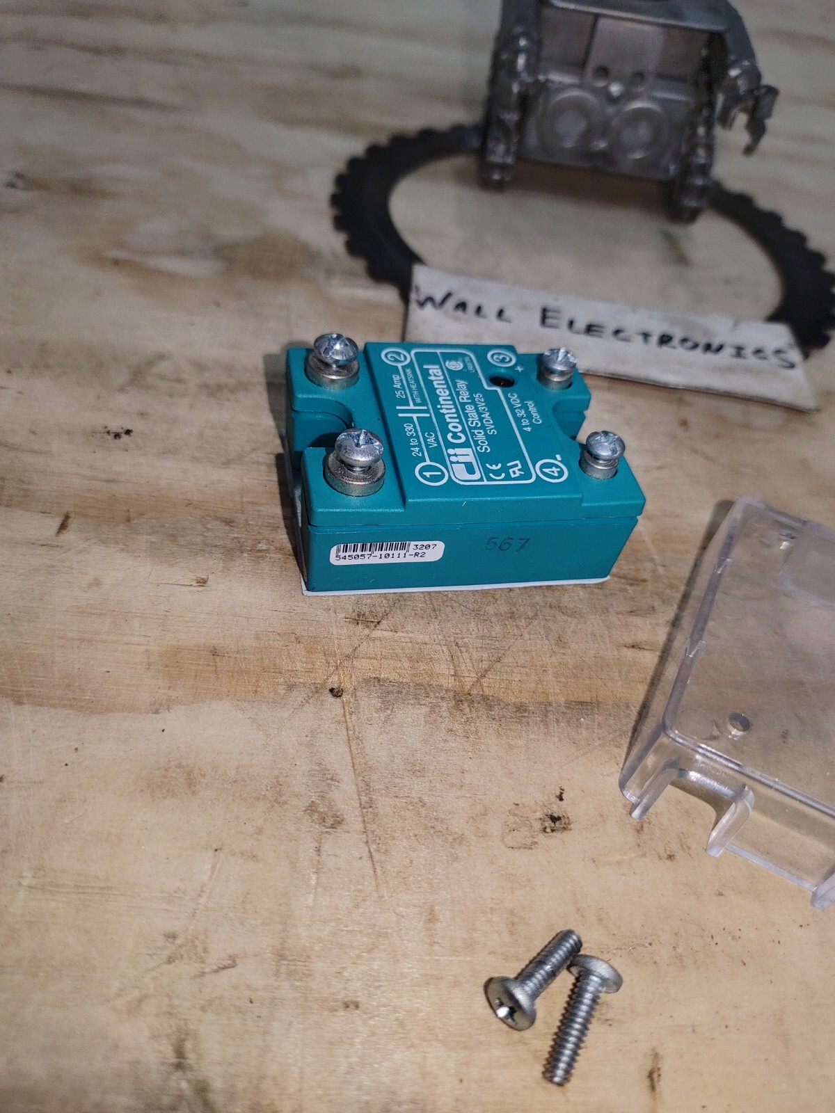 Continental SVDA/3V25 Solid State Relay =From Running Machine=