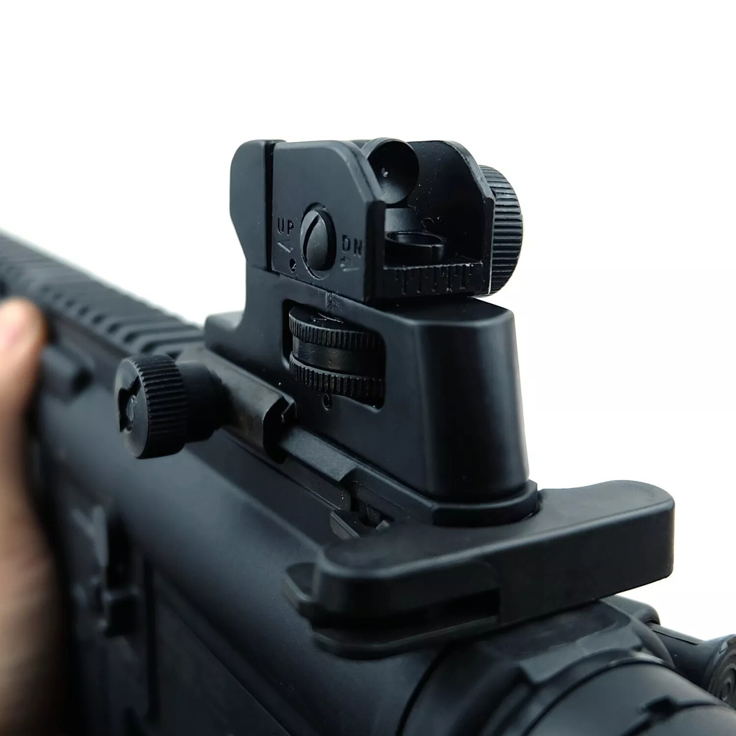 Metal Tactical Rear Sight Carry Handle Mount Removable Adjust Low Profile Mount