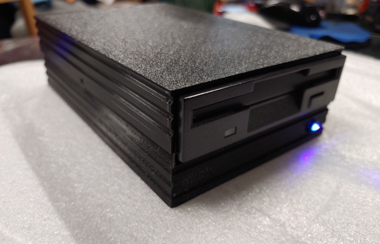 External fully assembled GreaseWeazle (v4) 3.5 inch Floppy Drive