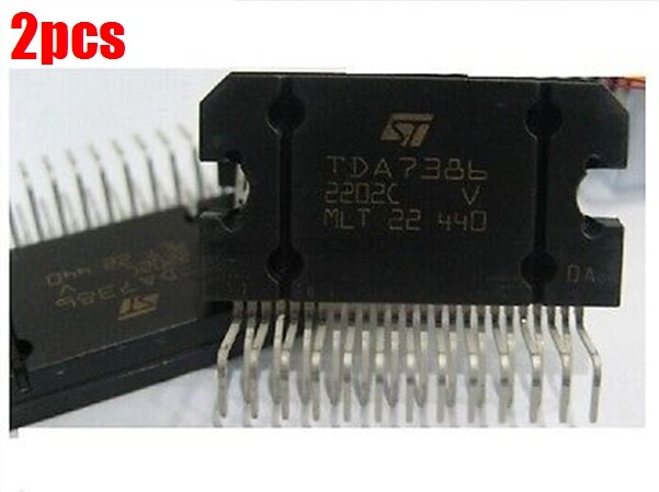 2Pcs ZIP-25 St Amplifier TDA7386 Ic New fl
